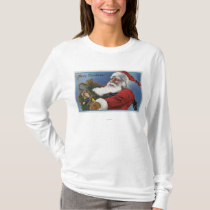 Jul GreetingSanta och gåvor Tee