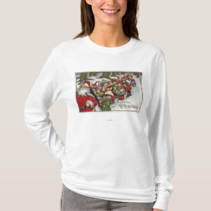 Jul GreetingSanta och hjälpredor T-shirt