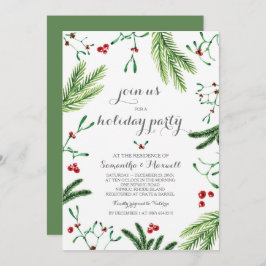 Jul Grey Party-inbjudan Inbjudningar