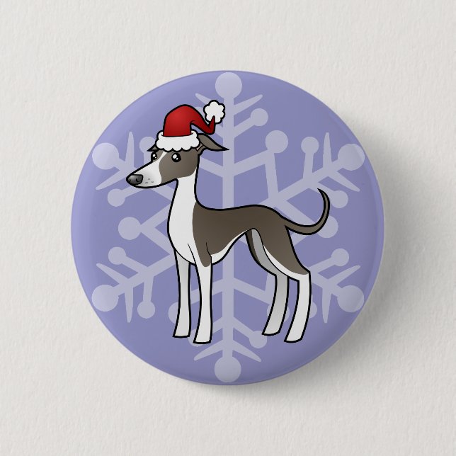 Jul Greyhound / Whibo / italiensk Greyhound Knapp (Framsida)