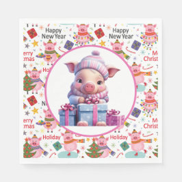 Jul Gris Pappersservett