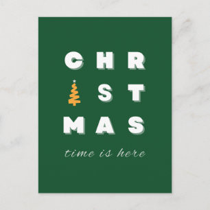 Jul, Grönt Julkonst, Julhelg Vykort
