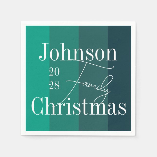 Jul-Grönten Party Pappersservett (Framsidan)