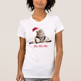 Jul Grumpy Kattunge Ho Ho Ho Anpassningsbar Text T Shirt