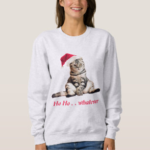 Jul Grumpy Kattunge Ho Ho Spelar ingen roll Funny T Shirt