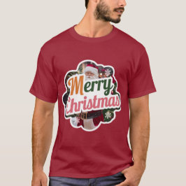 Jul Grundläggande Mörk T-Shirt för Män: Ny Modell