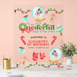 Jul, grym, ONEDERFUL, första födelsedag