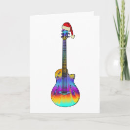 Jul Guitar coola Psychedelic Kort
