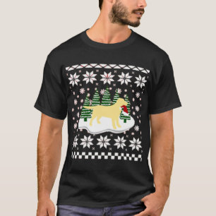 Jul Gul Labrador Siluett Tomtehatt Cla T Shirt