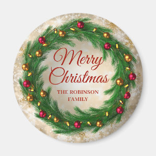 Jul Guld Gnistra Vinterdagen Festive WAN Magnet