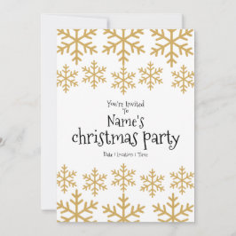 Jul Guld Party Julkort