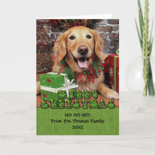 Jul - guld- Retriever - Sidney Helgkort