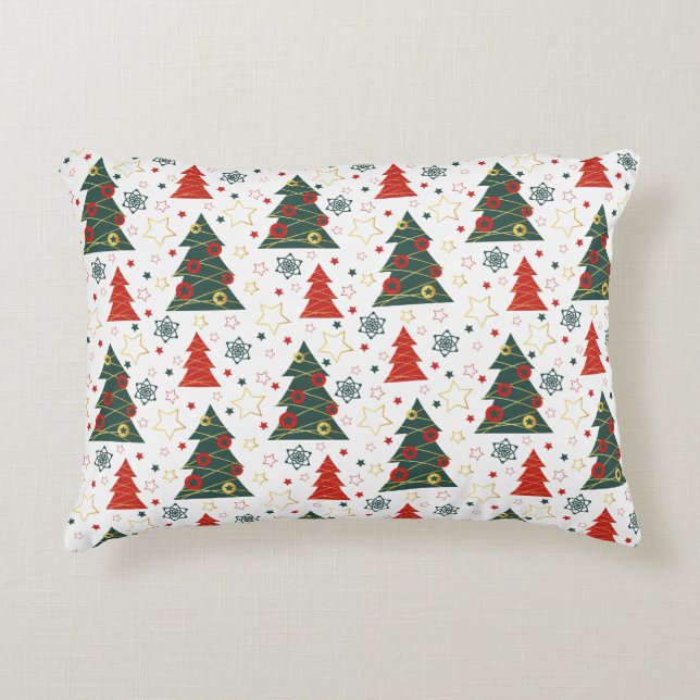 Jul Guld Twinkle Starry Gräs Prydnadskudde (Framsidan)