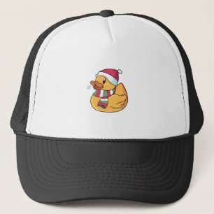 Jul-gummand Santa hatt present För Andfans Keps