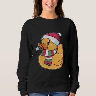 Jul-gummand Santa hatt present För Andfans T Shirt