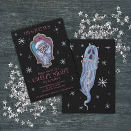 Jul Halloween-Julfest Inbjudningar