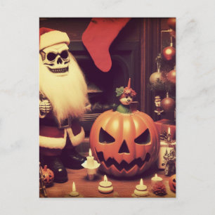 Jul Halloween-skräcken Vykort
