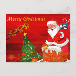 Jul Hälsning Helg Vykort