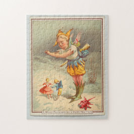 Jul Hälsning Pussel