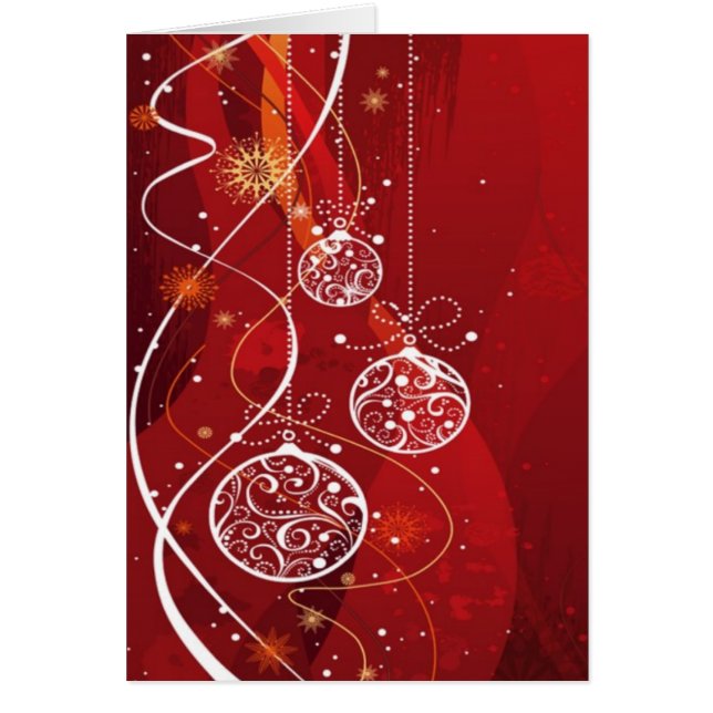 Jul Hälsningskort (Framsidan)