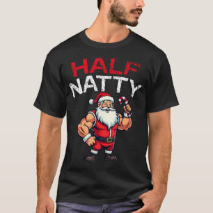 Jul Halv Naturlig Halv Steroid Kroppbyggare T Shirt