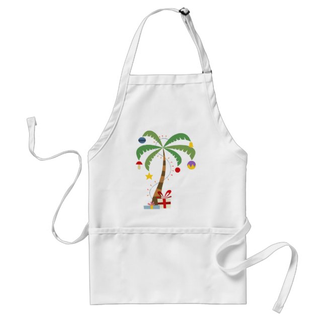 Jul Handflatan Apron Förkläde (Framsidan)