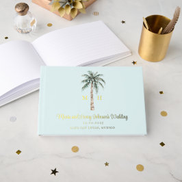 Jul Handflatan Träd | Beach Wedding Monogram