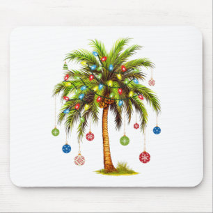 Jul Handflatan Träd Light Hawaiian Tropical Julaft Musmatta
