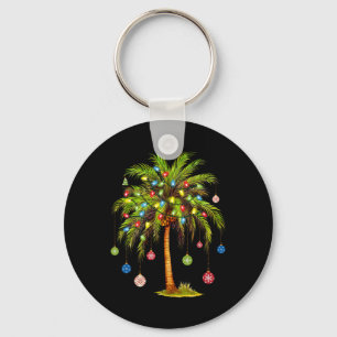Jul Handflatan Träd Light Hawaiian Tropical Julaft Nyckelring