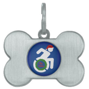 Jul handikappad ID-bricka husdjur