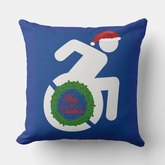 Jul handikappad kudde (Framsida)