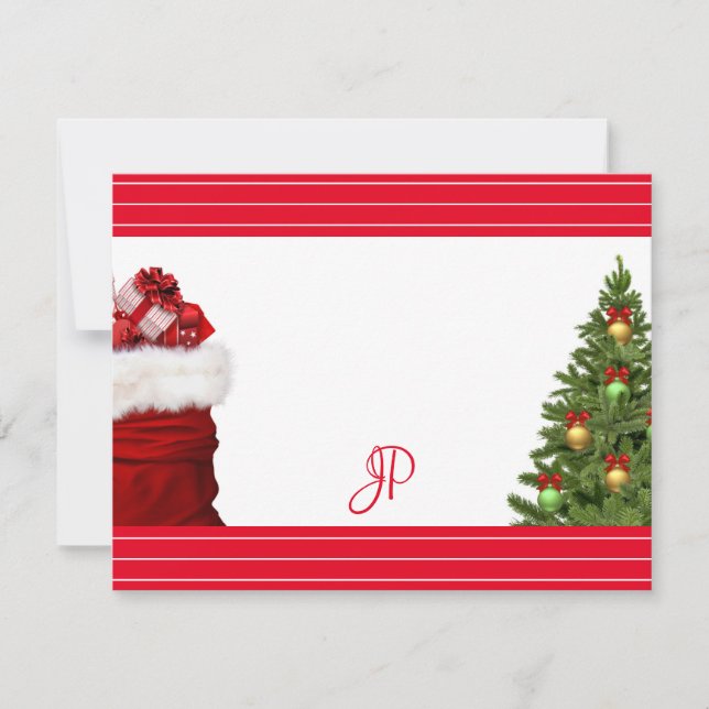 Jul Handstil Monogram Mall (Framsida)