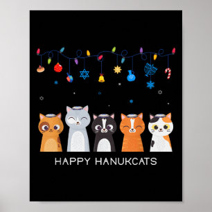 Jul Hanukah Menorah Store Ugly Hanukkah Swe Poster
