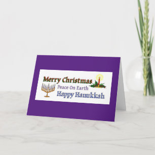 Jul Hanukkah Helgkort