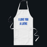 Jul Hanukkah I kärlek, en latke judisk Långt Förkläde<br><div class="desc">Jul Hanukkah I kärlek är du en latke judisk Long Apron</div>