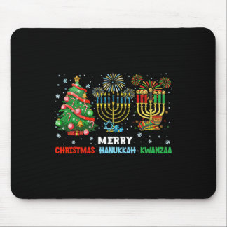 Jul Hanukkah Kwanzaa Glad helg Matching Musmatta