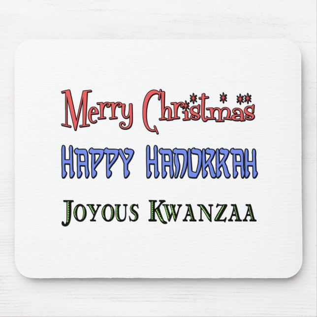 Jul - Hanukkah - Kwanzaa Musmatta (Framsidan)