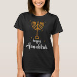 Jul Hat Menorah Jew Hanukkah Chanukah Manar Wo T Shirt<br><div class="desc">Jul Hat Menorah Jew Hanukkah Chanukah Manar Women Kids</div>