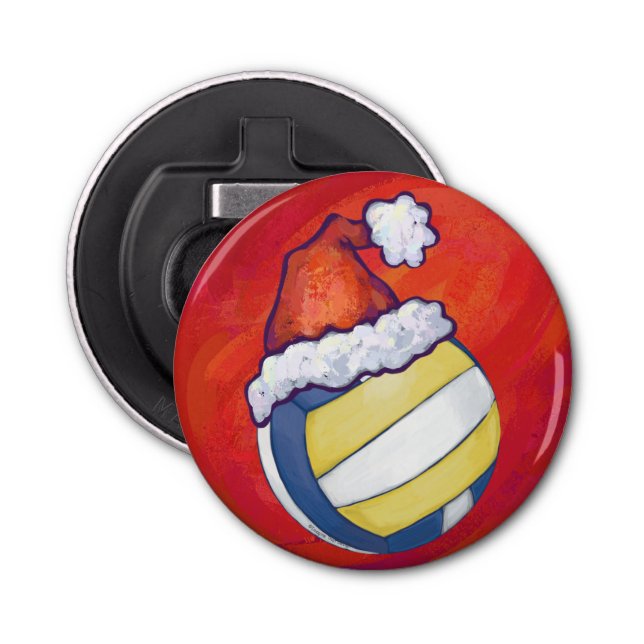 Jul Hat Volleyball Flasköppnare (Framsidan)