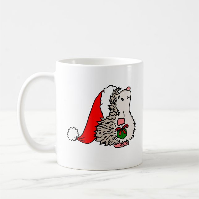 Jul Hedgehog Kaffemugg (Vänster)