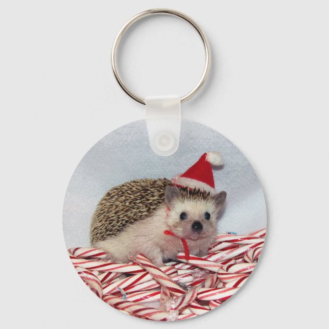 Jul Hedgie Keychain Nyckelring (Framsida)