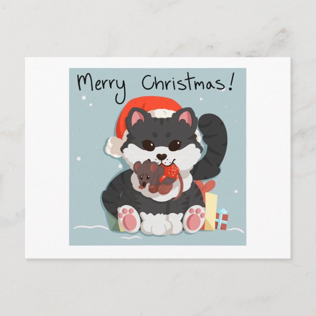 Jul Helg Vykort (Framsida)