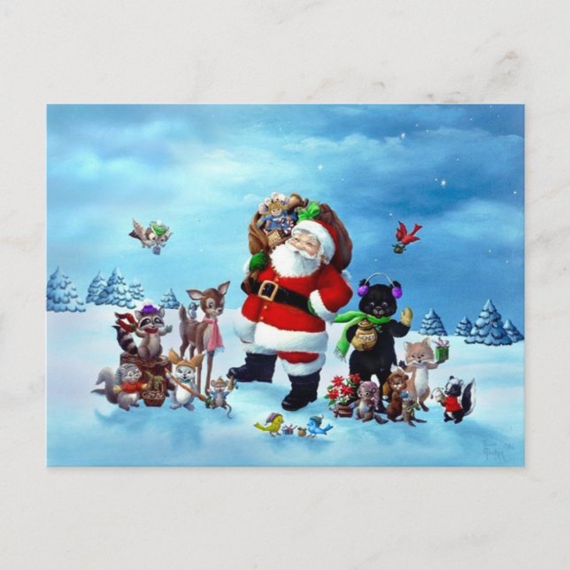 Jul Helg Vykort (Framsida)