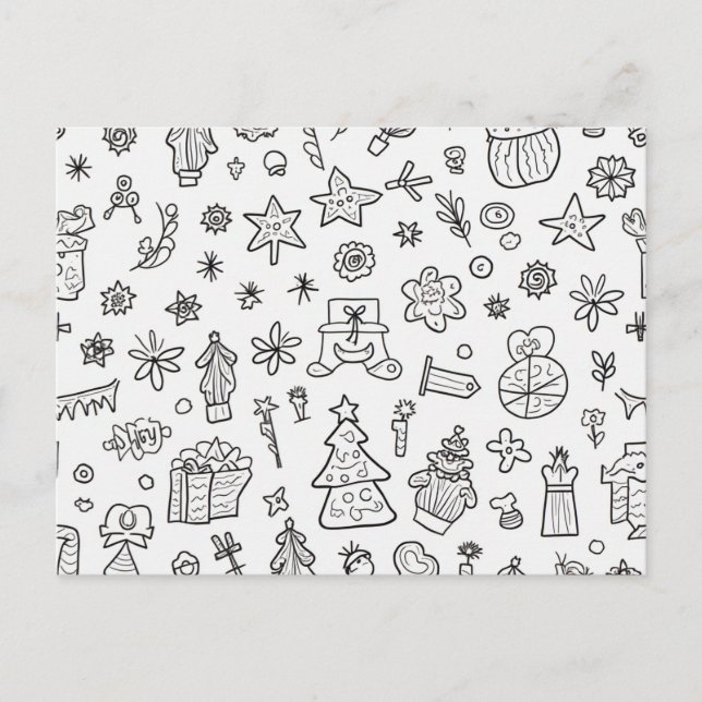 Jul Helg Vykort (Framsida)