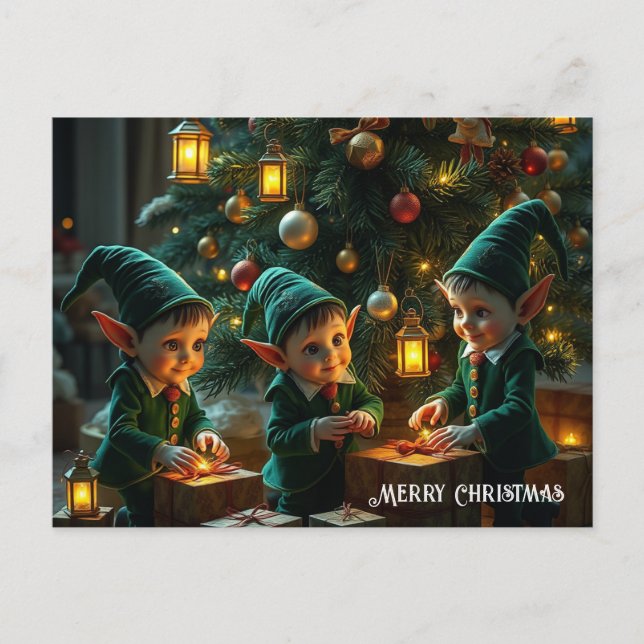 Jul Helg Vykort (Framsida)