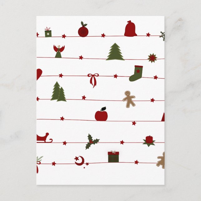 Jul Helg Vykort (Framsida)