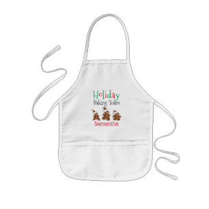 Jul Helgdag Baking Apron Barnförkläde