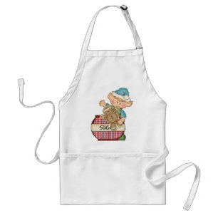 Jul Helgdag Baking Elf apron Förkläde