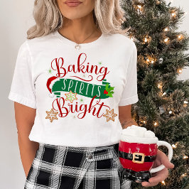 Jul Helgdag Baking Spirits Bright Festive T Shirt