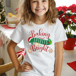 Jul Helgdag Baking Spirits Bright Festive T Shirt